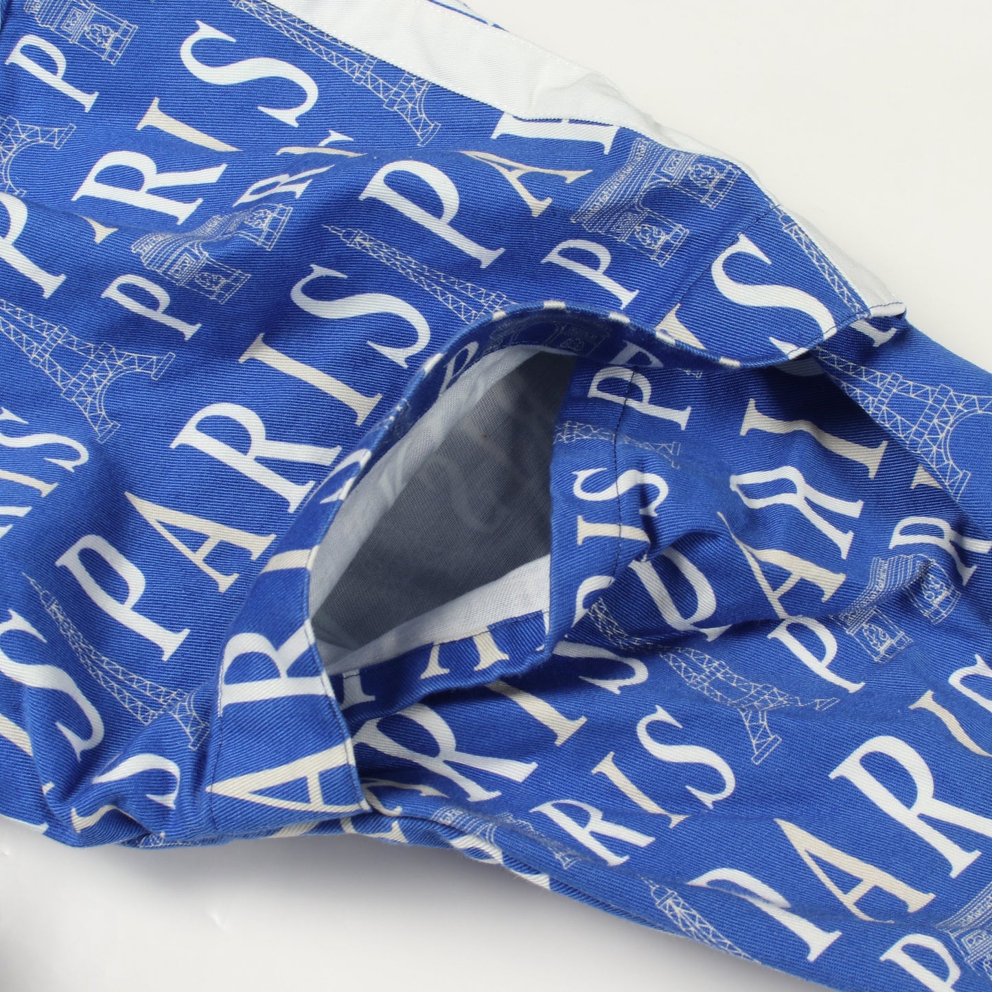 ロゴ総柄 ジャケット ブルゾン コットン ブルー ホワイト バレンシアガ アウター BALENCIAGA