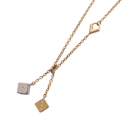 ラッキーグラム ネックレス GP ゴールド シルバー ルイヴィトン アクセサリー LOUIS VUITTON