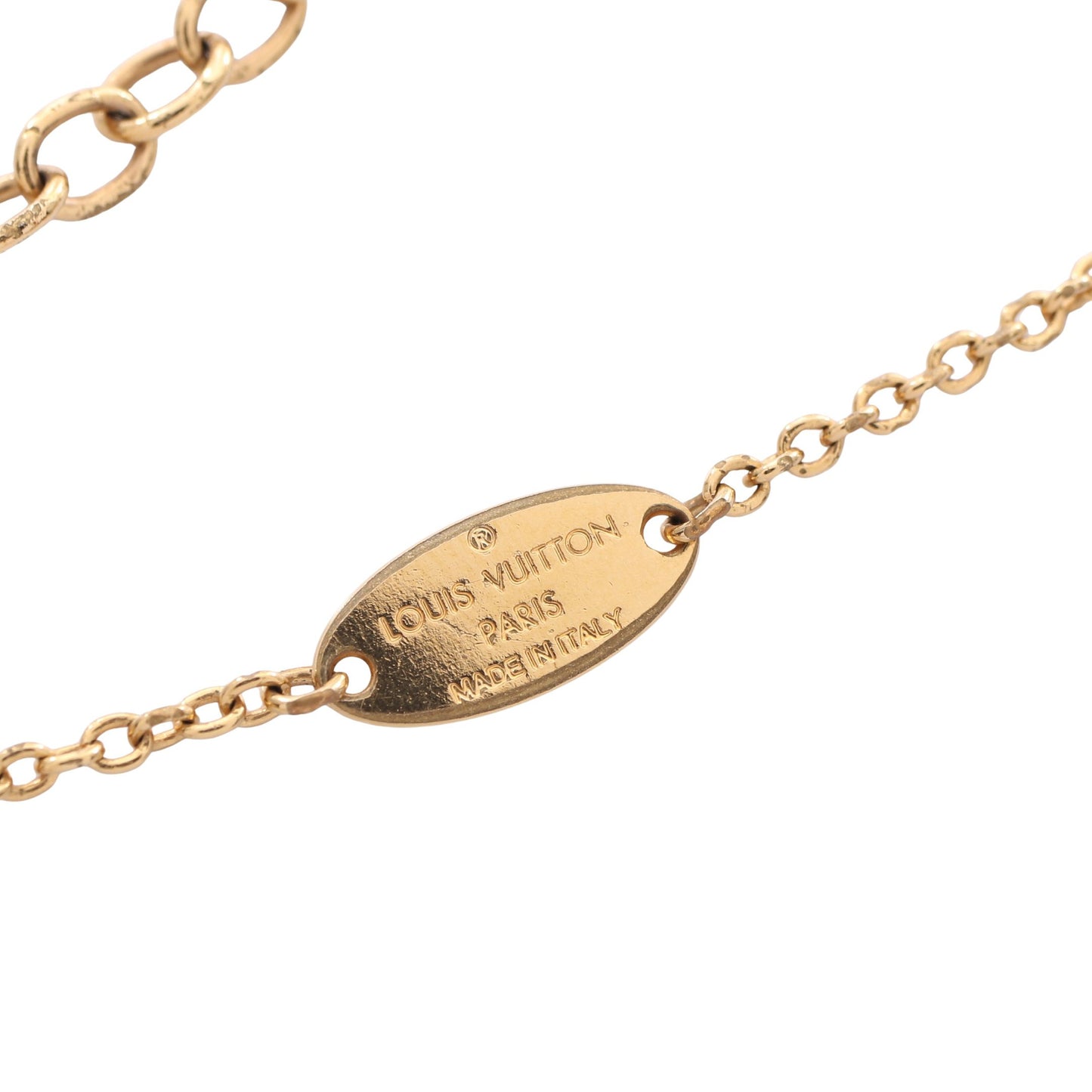 ラッキーグラム ネックレス GP ゴールド シルバー ルイヴィトン アクセサリー LOUIS VUITTON
