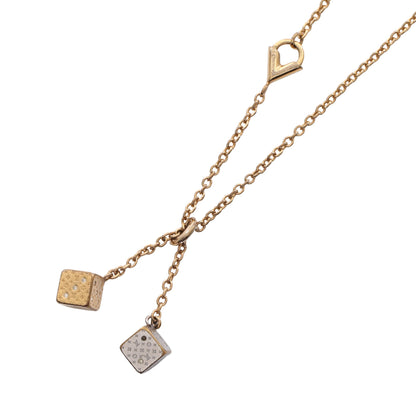 ラッキーグラム ネックレス GP ゴールド シルバー ルイヴィトン アクセサリー LOUIS VUITTON