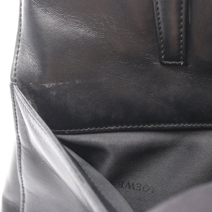 アナグラム 2WAY ハンドバッグ レザー ブラック ロエベ バッグ LOEWE