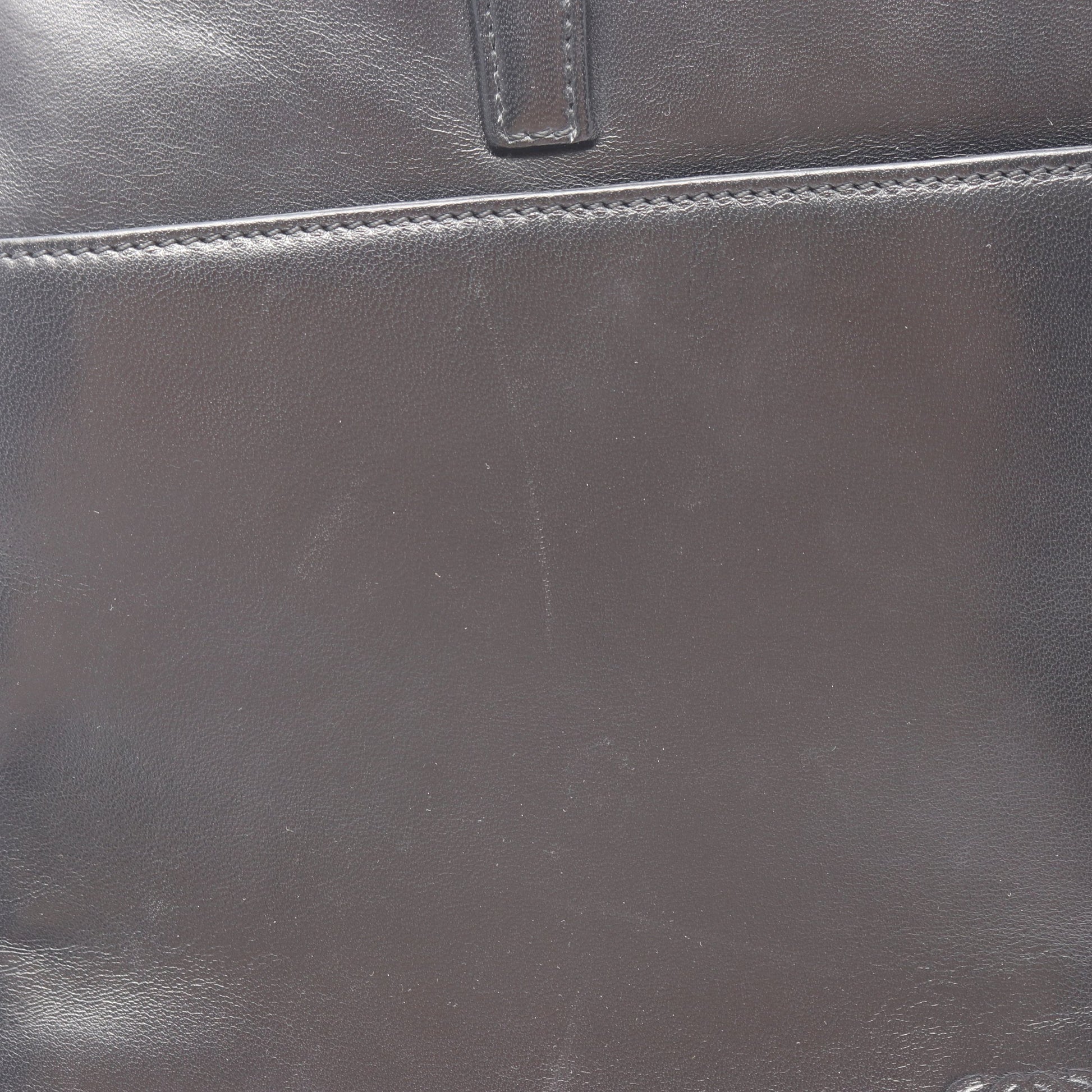 アナグラム 2WAY ハンドバッグ レザー ブラック ロエベ バッグ LOEWE