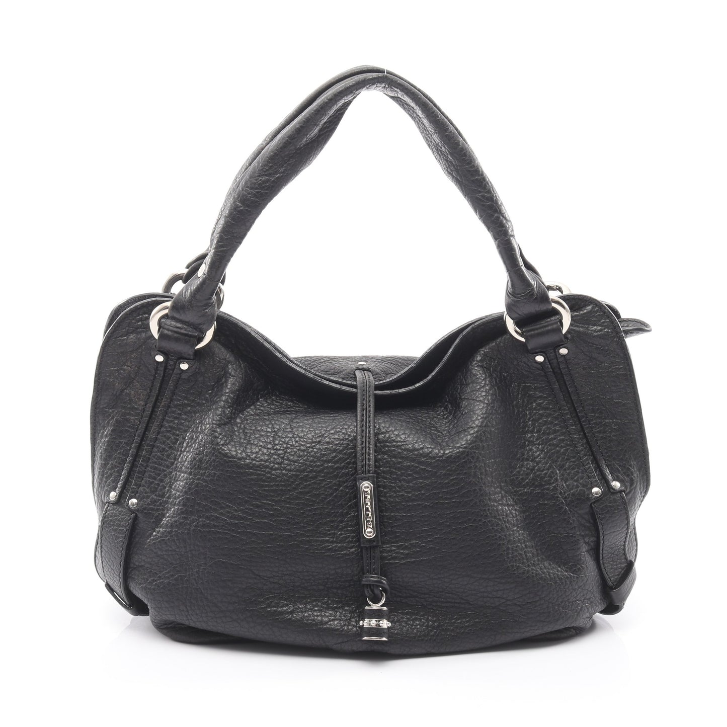 ビタースウィート ハンドバッグ レザー ブラック セリーヌ バッグ CELINE