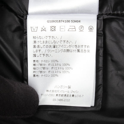 ALDEBARAN ブルゾン ナイロン ブラック モンクレール アウター MONCLER