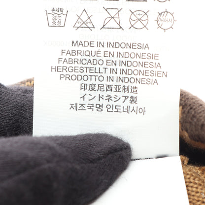 ロゴ刺繍 総柄 ニット帽 ビーニー ブラウン アークテリクス 財布・小物 ARC'TERYX
