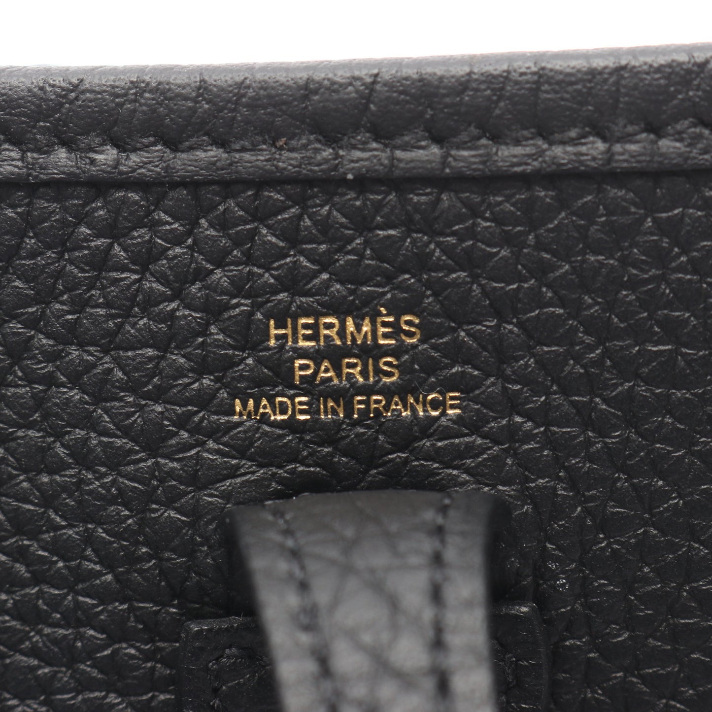 エヴリンTPM アマゾン ショルダーバッグ トリヨンクレマンス ブラック ゴールド金具 W刻印 エルメス バッグ HERMES