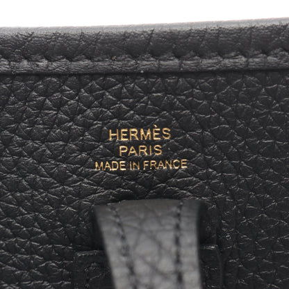エヴリンTPM アマゾン ショルダーバッグ トリヨンクレマンス ブラック ゴールド金具 W刻印 エルメス バッグ HERMES
