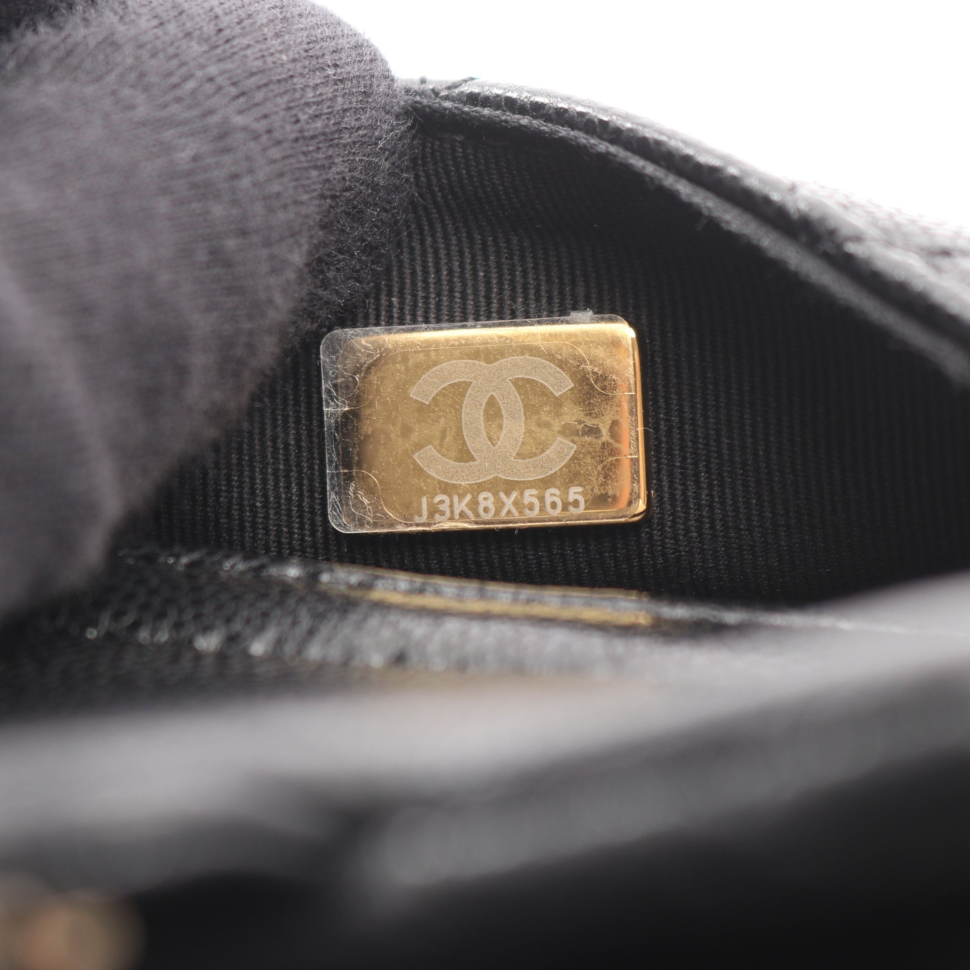 マトラッセ バックパック リュックサック キャビアスキン ブラック ゴールド金具 シャネル バッグ CHANEL