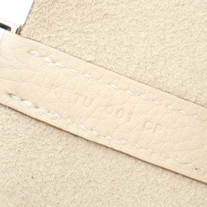 ピコタンロックPM クレ ハンドバッグ トリヨンクレマンス オフホワイト シルバー金具 K刻印 エルメス バッグ HERMES