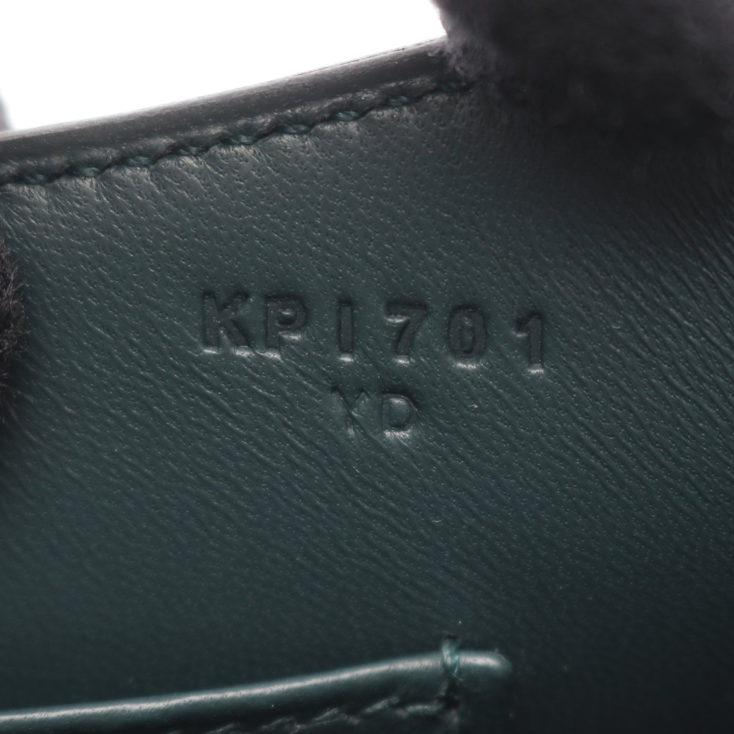 コンスタンスエラン ミロワール ショルダーバッグ シェーブル ダークグリーン シルバー金具 K刻印 エルメス バッグ HERMES