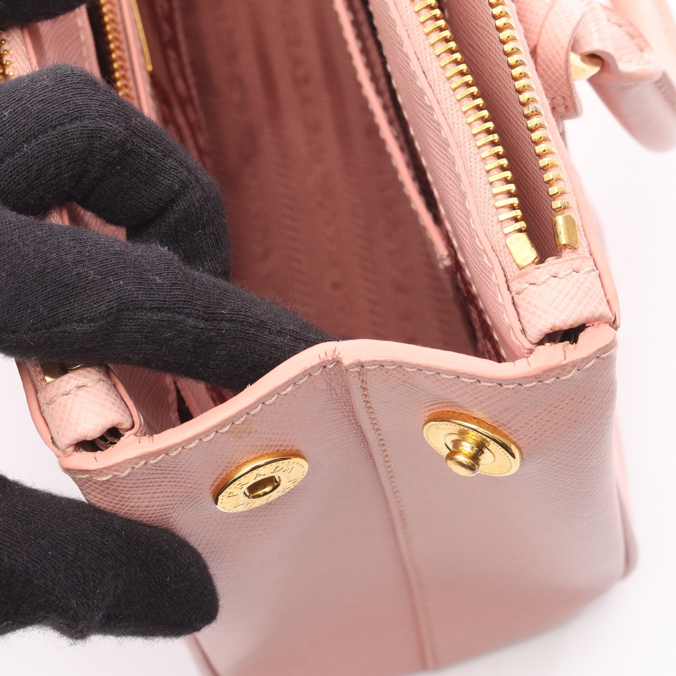 良品✨ロエベ　カリエ　ホーボー　ハンドバッグ　カデナ　レザー　ピンク LOEWE (ロエベ) カリエ レザー ハンドバッグ セミショルダー カデナ