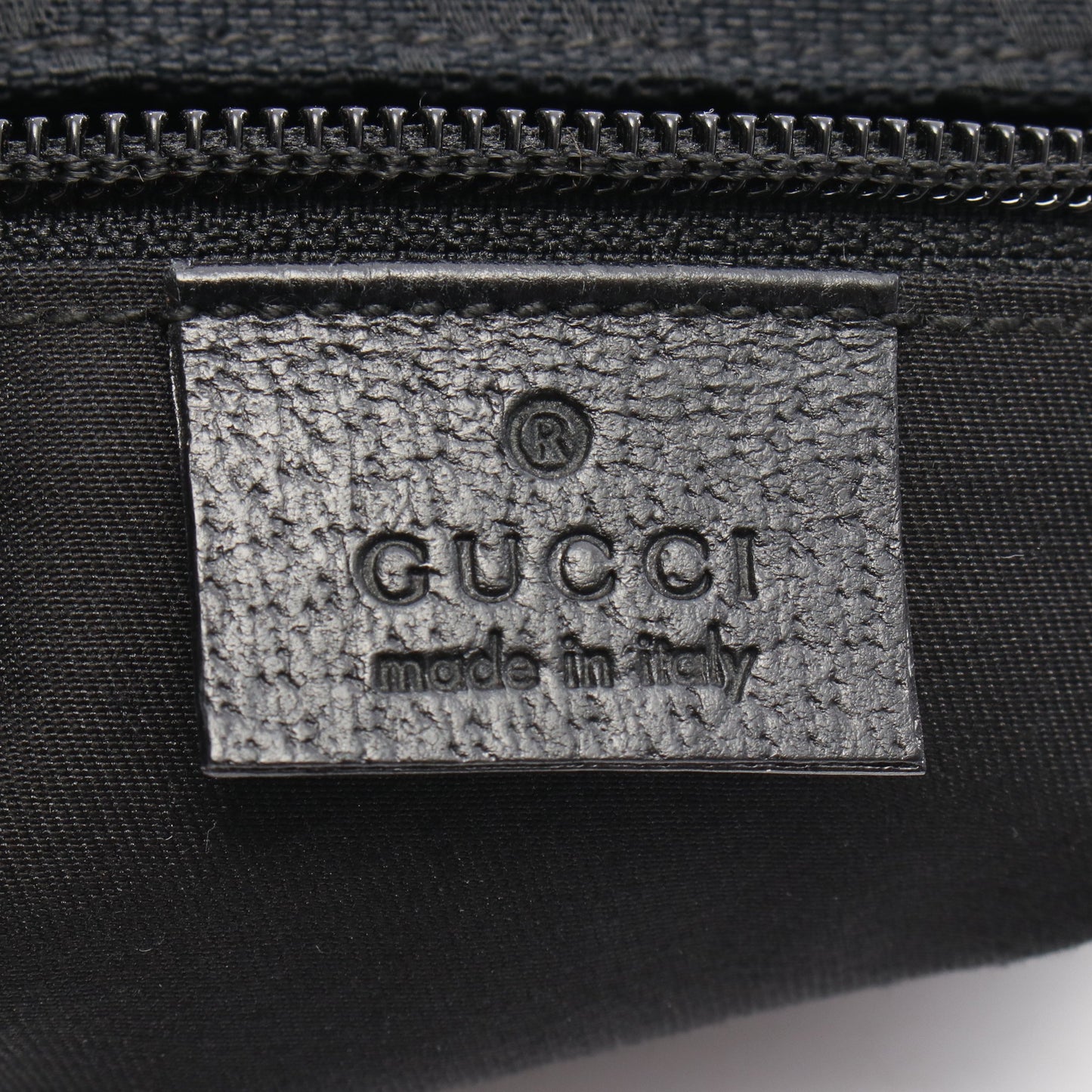 GGキャンバス ショルダーバッグ キャンバス レザー ブラック グッチ バッグ GUCCI