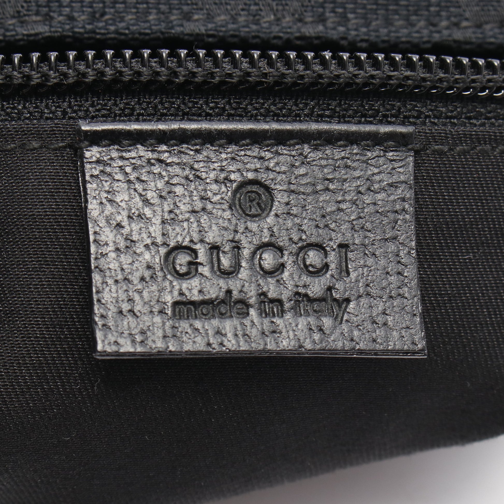 GGキャンバス ショルダーバッグ キャンバス レザー ブラック グッチ バッグ GUCCI