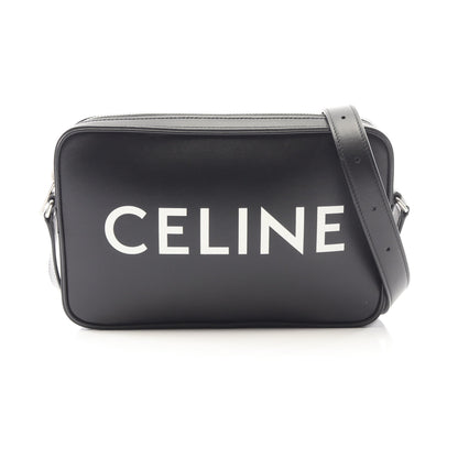 ミディアム メッセンジャーバッグ ショルダーバッグ レザー ブラック セリーヌ バッグ CELINE