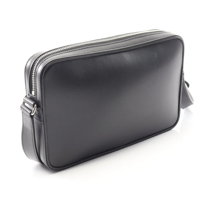 ミディアム メッセンジャーバッグ ショルダーバッグ レザー ブラック セリーヌ バッグ CELINE