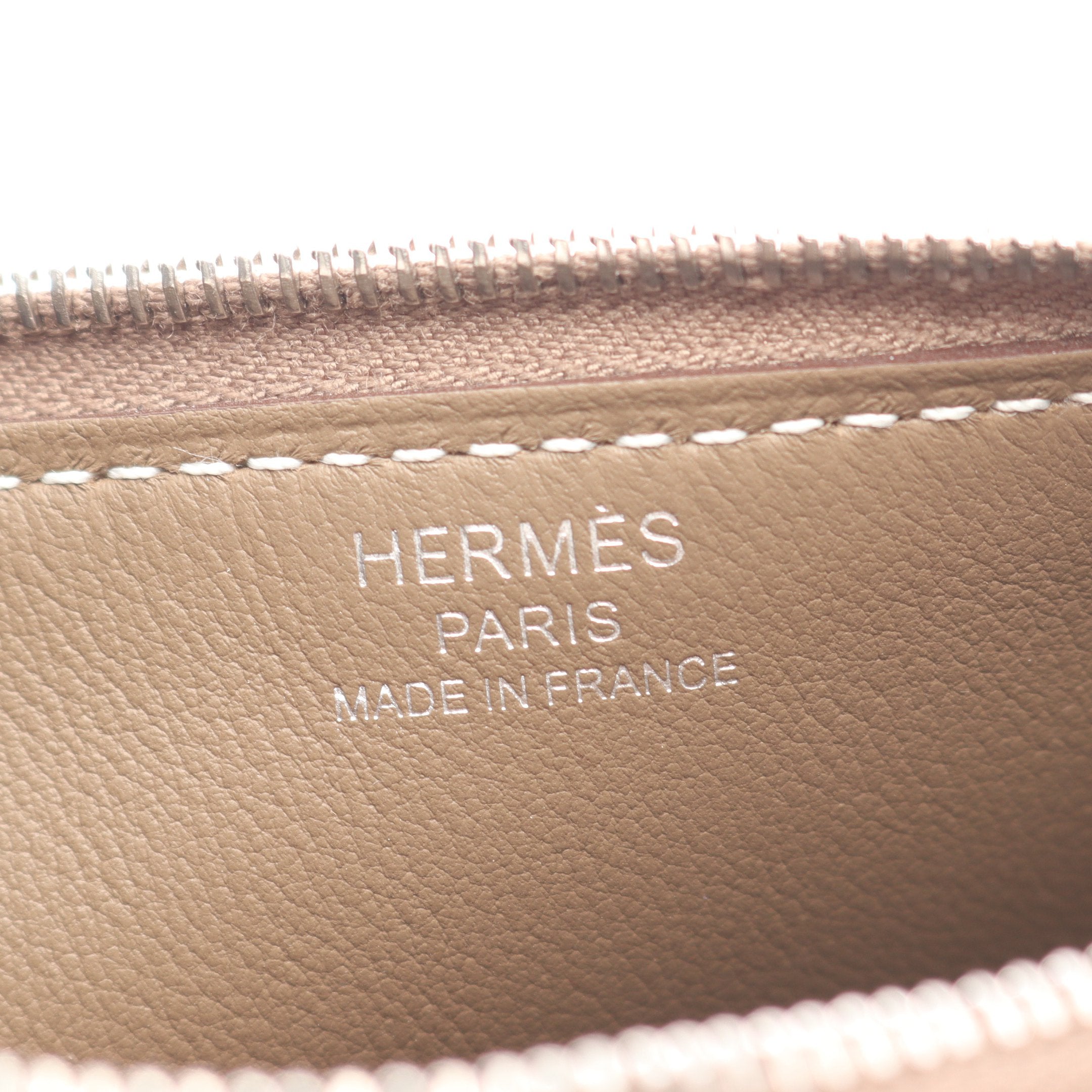 【HERMES】エルメス　エバーカラー　ジップアンゴー　シューヌダンクル　ポーチ HERMES（エルメス） （新品・未使用品）エルメス ジップアンゴー