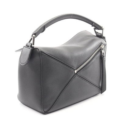 PUZZLE BAG SMALL パズルバッグ スモール 2WAY ハンドバッグ レザー ブラック ロエベ バッグ LOEWE