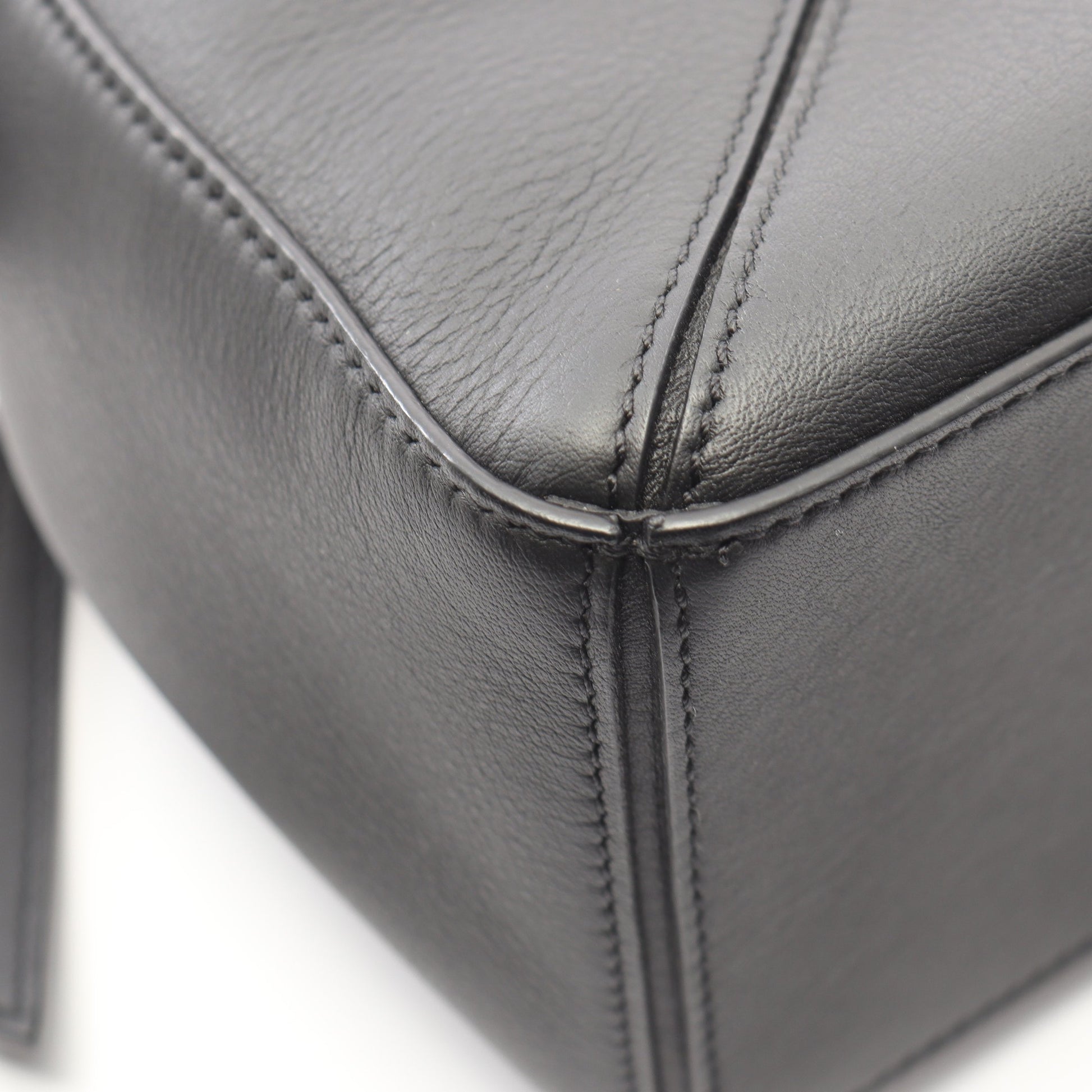 PUZZLE BAG SMALL パズルバッグ スモール 2WAY ハンドバッグ レザー ブラック ロエベ バッグ LOEWE