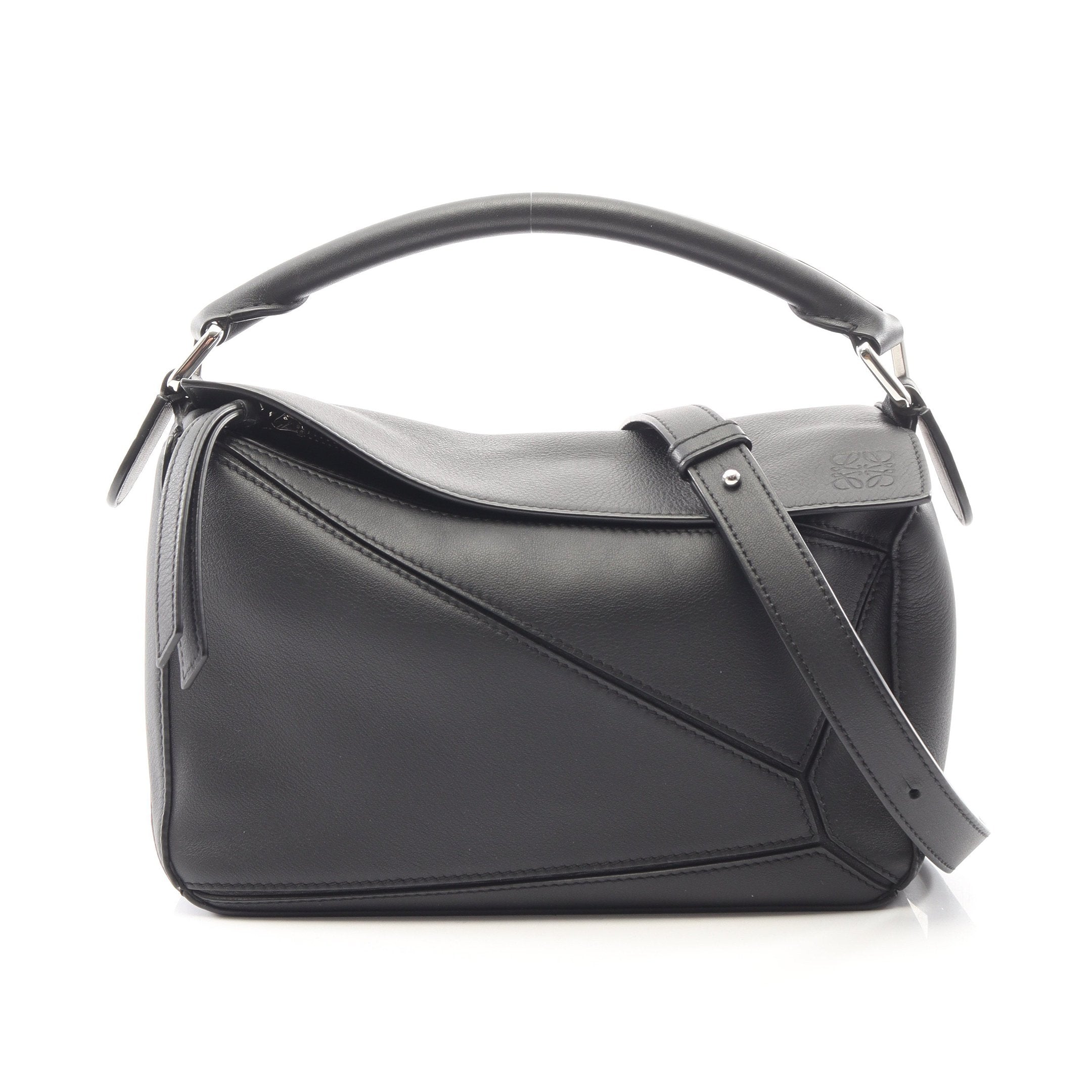 ハンドバッグ パズルバッグ スモール ブラック PUZZLE BAG SMALL パズルバッグ スモール 2WAY ハンドバッグ レザー