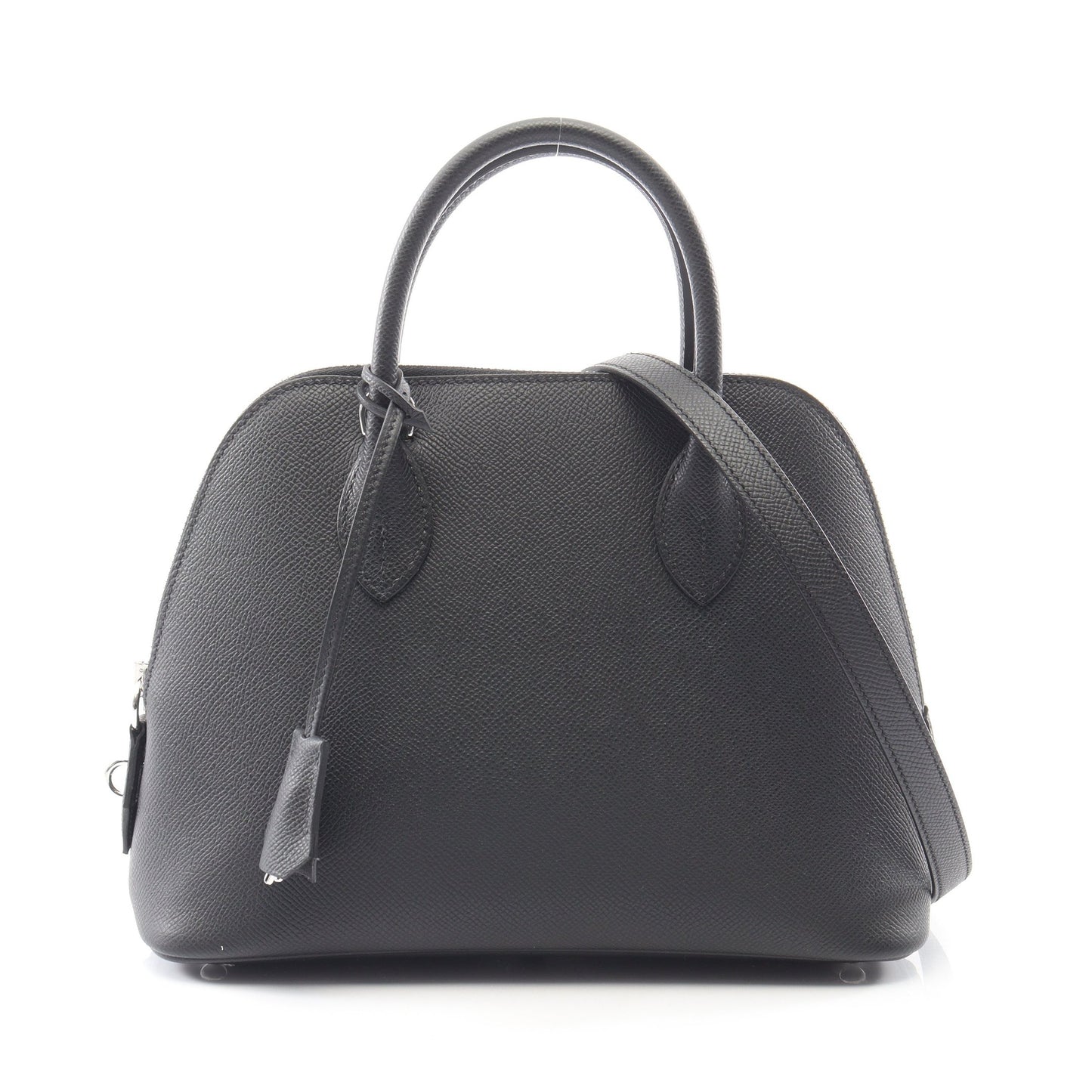 ボリード1923 25 2WAY ハンドバッグ ヴォーエプソン ブラック シルバー金具 G刻印 エルメス バッグ HERMES