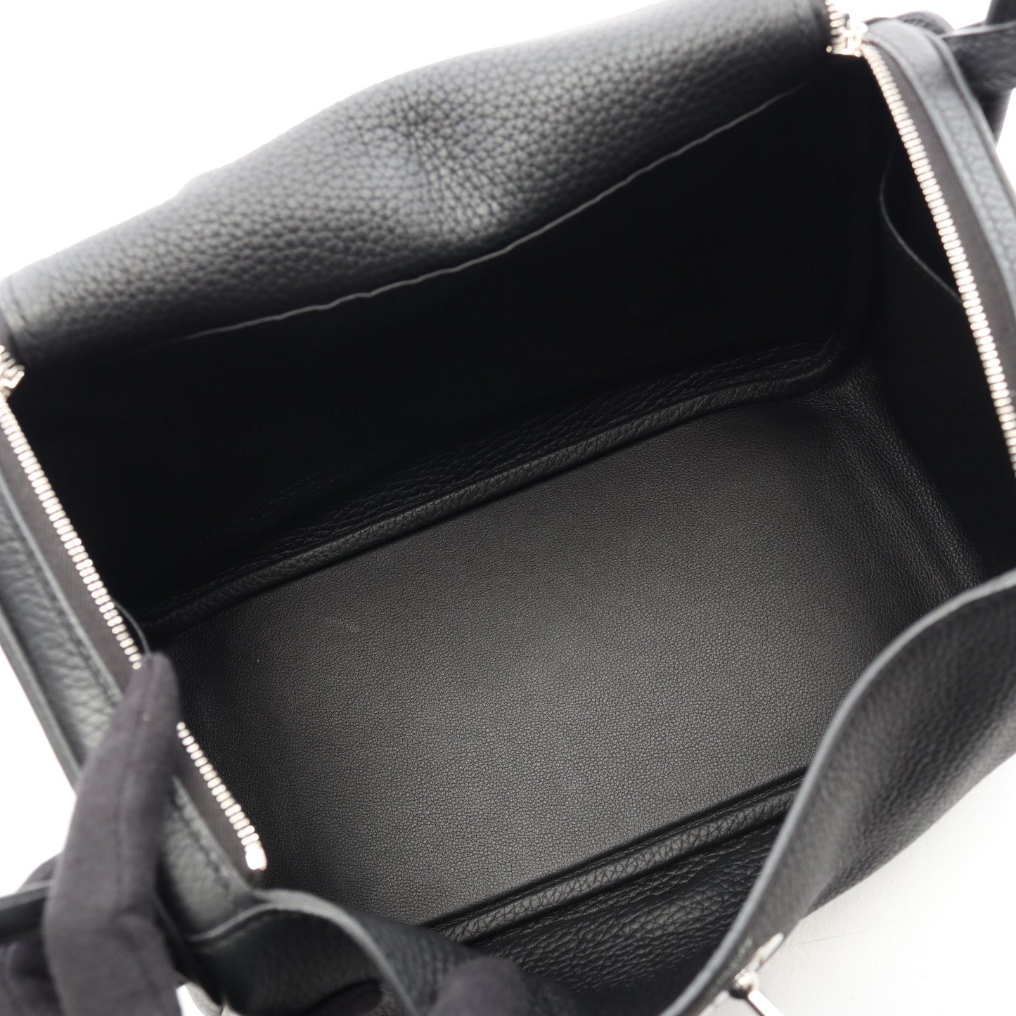 リンディ26 ショルダーバッグ トリヨンクレマンス ブラック シルバー金具 U刻印 エルメス バッグ HERMES