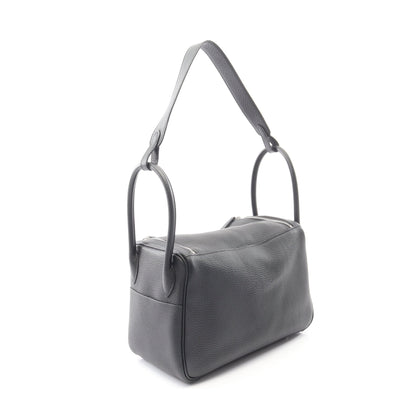 リンディ26 ショルダーバッグ トリヨンクレマンス ブラック シルバー金具 U刻印 エルメス バッグ HERMES
