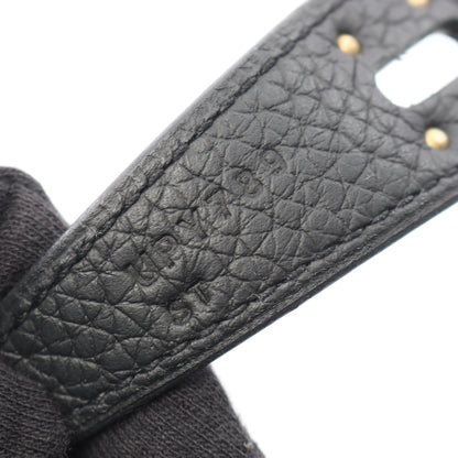 リンディ26 ショルダーバッグ トリヨンクレマンス ブラック シルバー金具 U刻印 エルメス バッグ HERMES