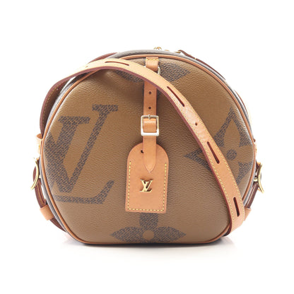 ボワット シャポー スープル モノグラムジャイアント リバース ショルダーバッグ PVC レザー ブラウン ルイヴィトン バッグ LOUIS VUITTON