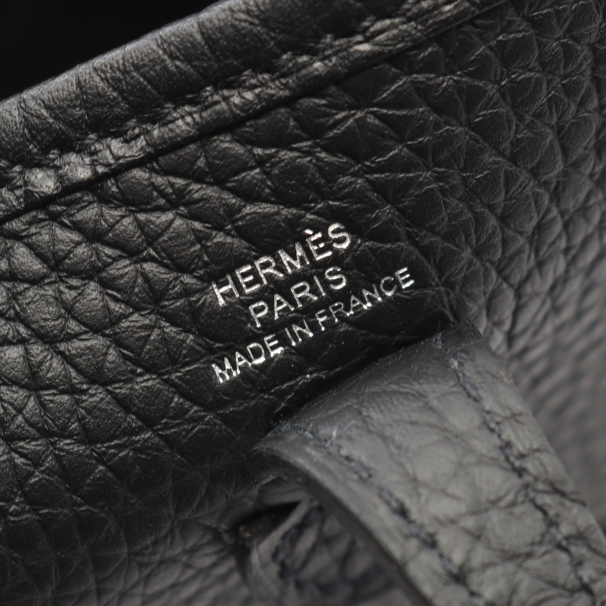 エヴリンTPM アマゾン ショルダーバッグ トリヨンクレマンス ブラック シルバー金具 K刻印 エルメス バッグ HERMES