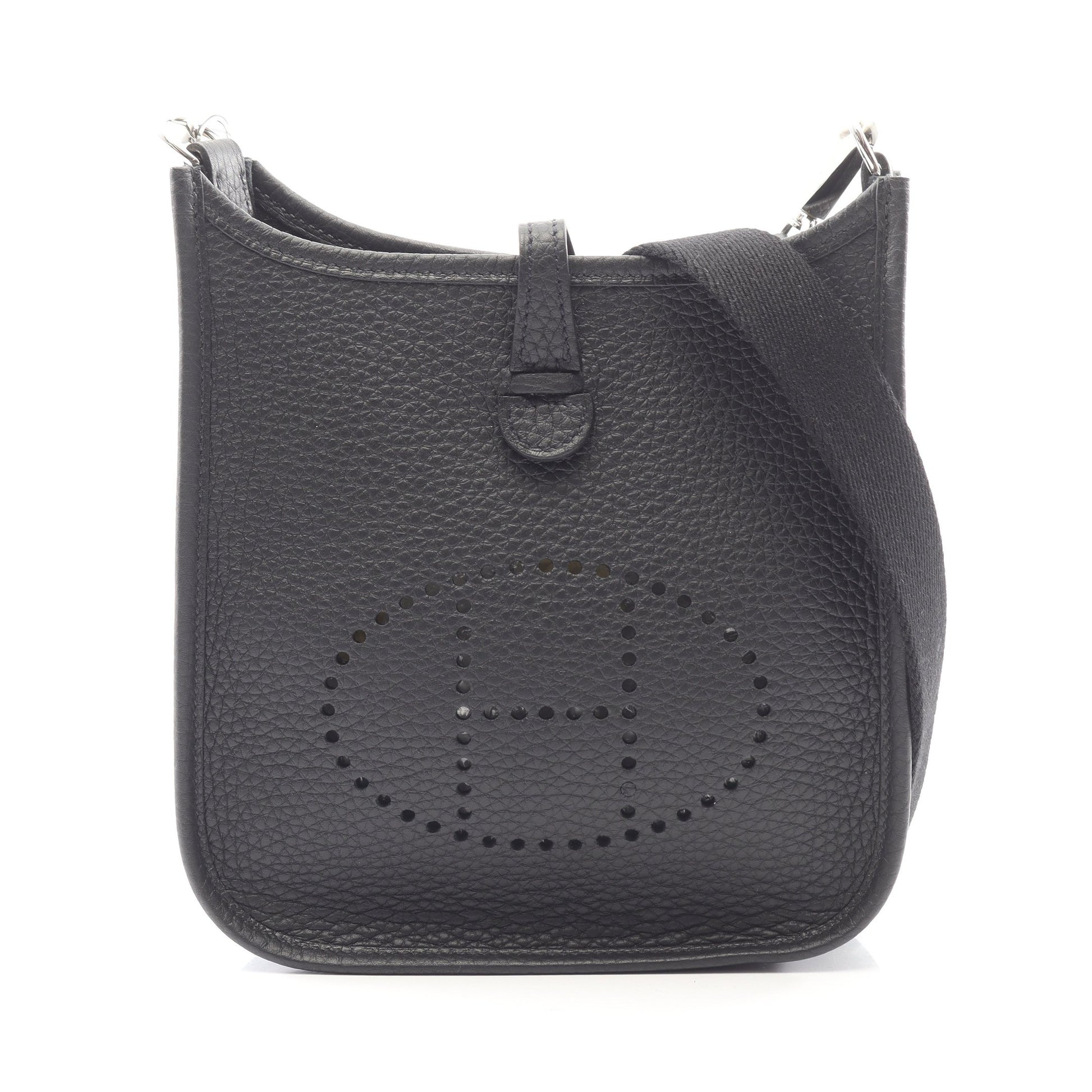 エヴリンTPM アマゾン ショルダーバッグ トリヨンクレマンス ブラック シルバー金具 K刻印 エルメス バッグ HERMES