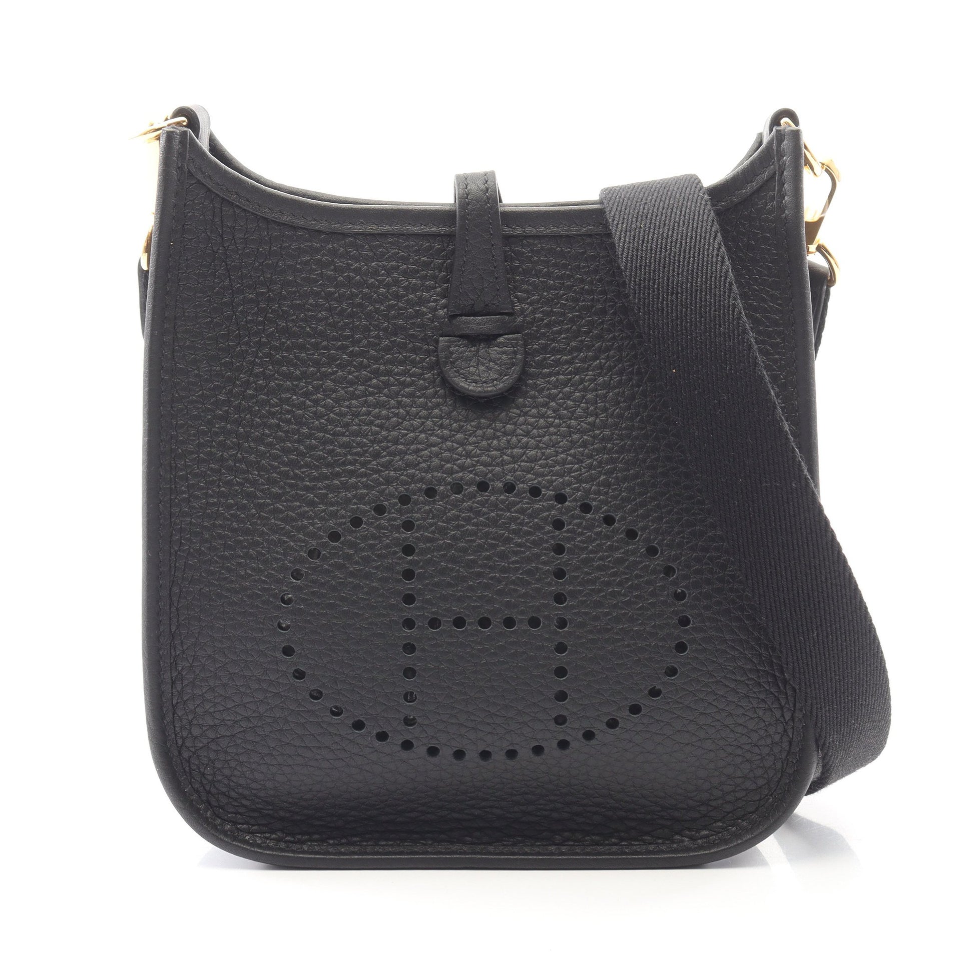 エヴリンTPM アマゾン ショルダーバッグ トリヨンクレマンス ブラック ゴールド金具 G刻印 エルメス バッグ HERMES