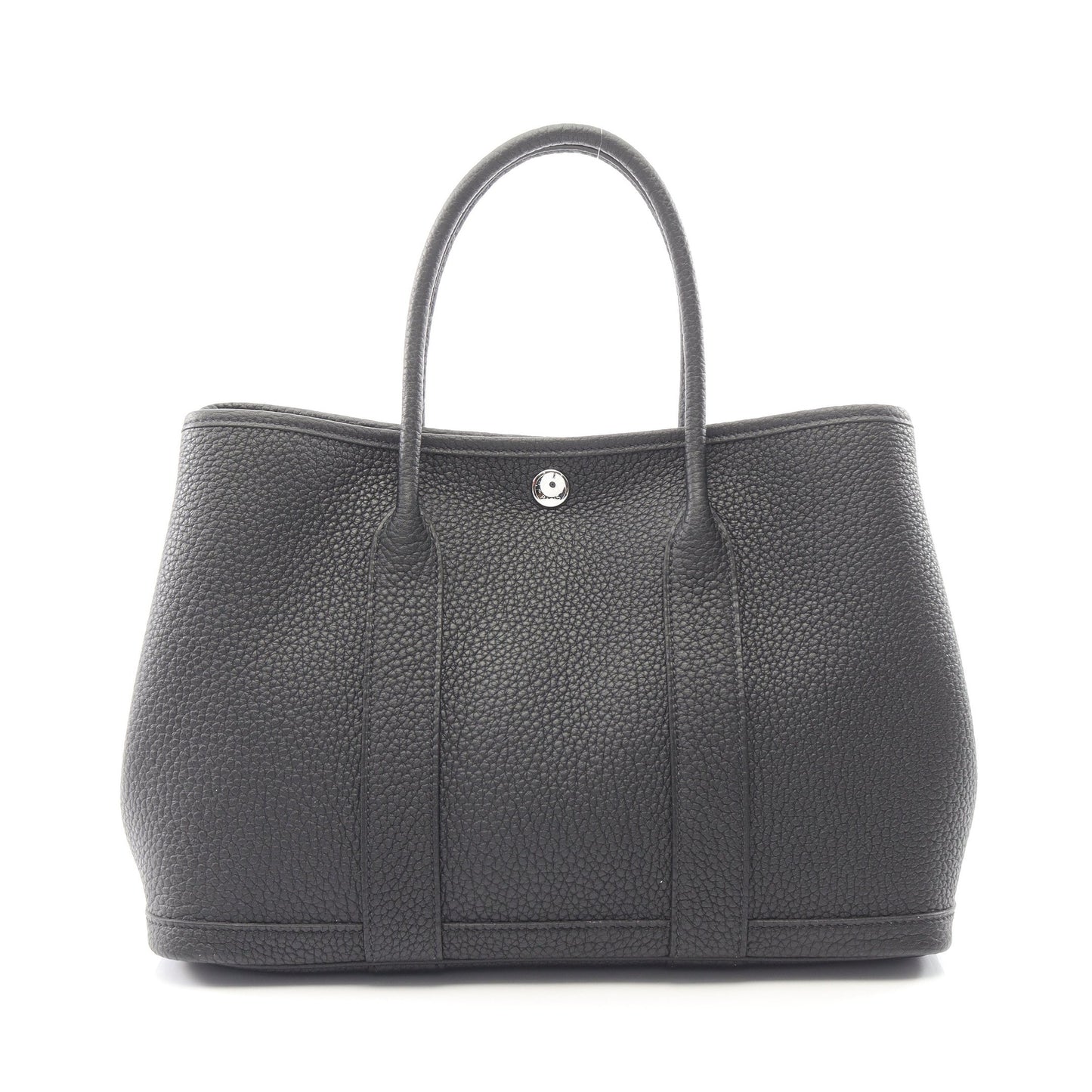ガーデンパーティTPM ハンドバッグ トートバッグ ネゴンダ ブラック シルバー金具 G刻印 エルメス バッグ HERMES