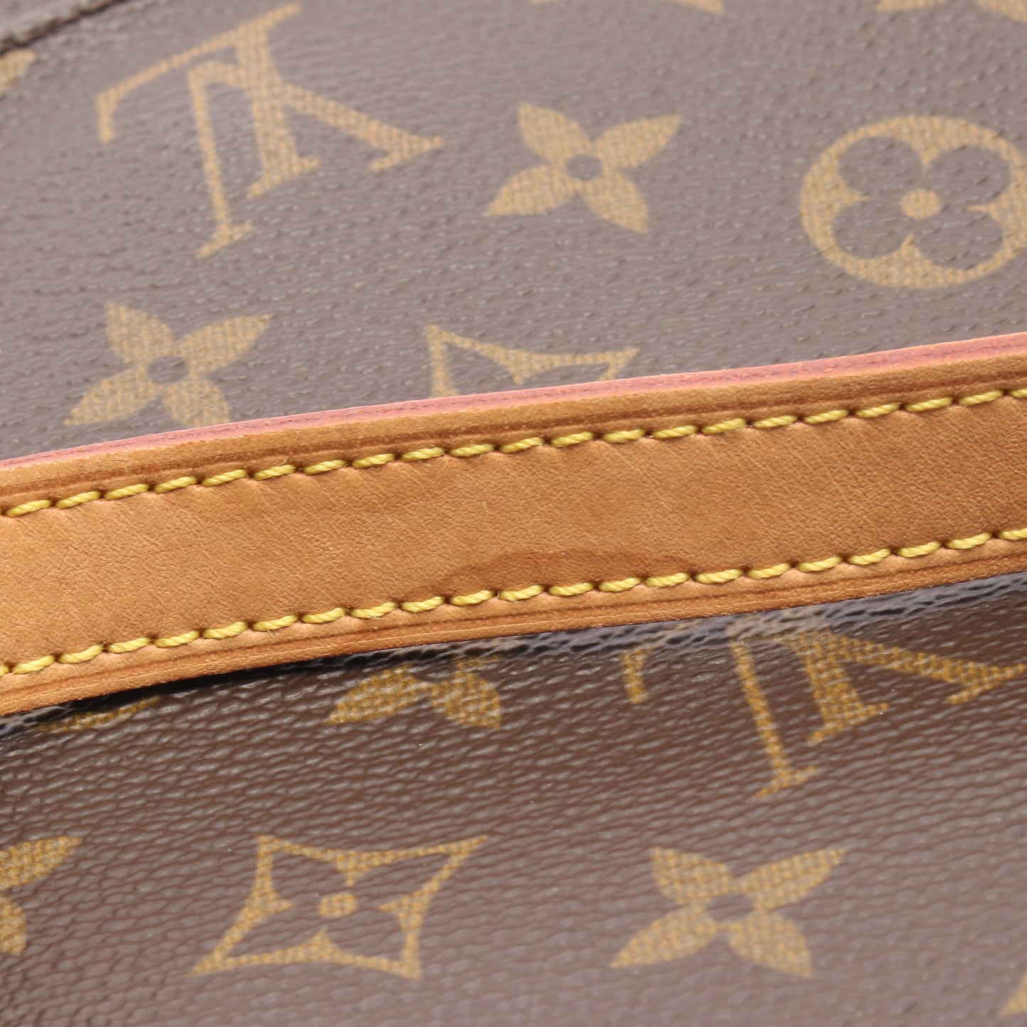 ミュゼットタンゴ ショートストラップ モノグラム ショルダーバッグ PVC レザー ブラウン ルイヴィトン バッグ LOUIS VUITTON