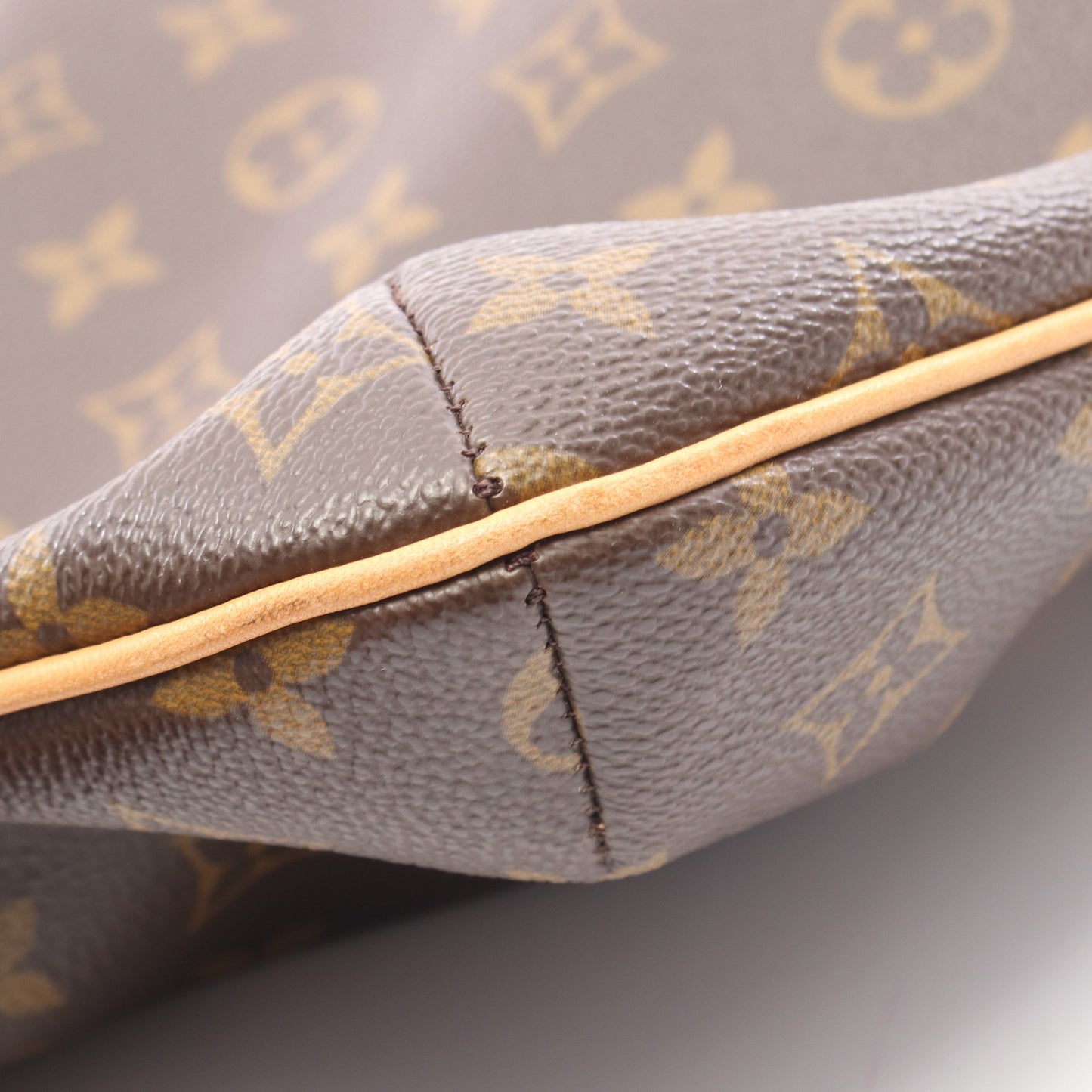 ミュゼットタンゴ ショートストラップ モノグラム ショルダーバッグ PVC レザー ブラウン ルイヴィトン バッグ LOUIS VUITTON