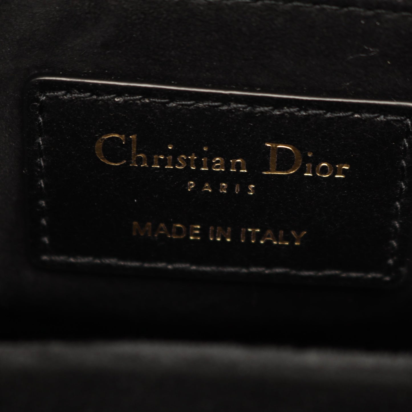 LADY DIOR レディディオール カナージュ 2WAY ハンドバッグ レザー ブラック クリスチャンディオール バッグ Christian Dior