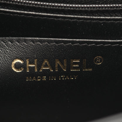 ミニマトラッセ チェーンショルダーバッグ ラムスキン ブラック ゴールド金具 シャネル バッグ CHANEL