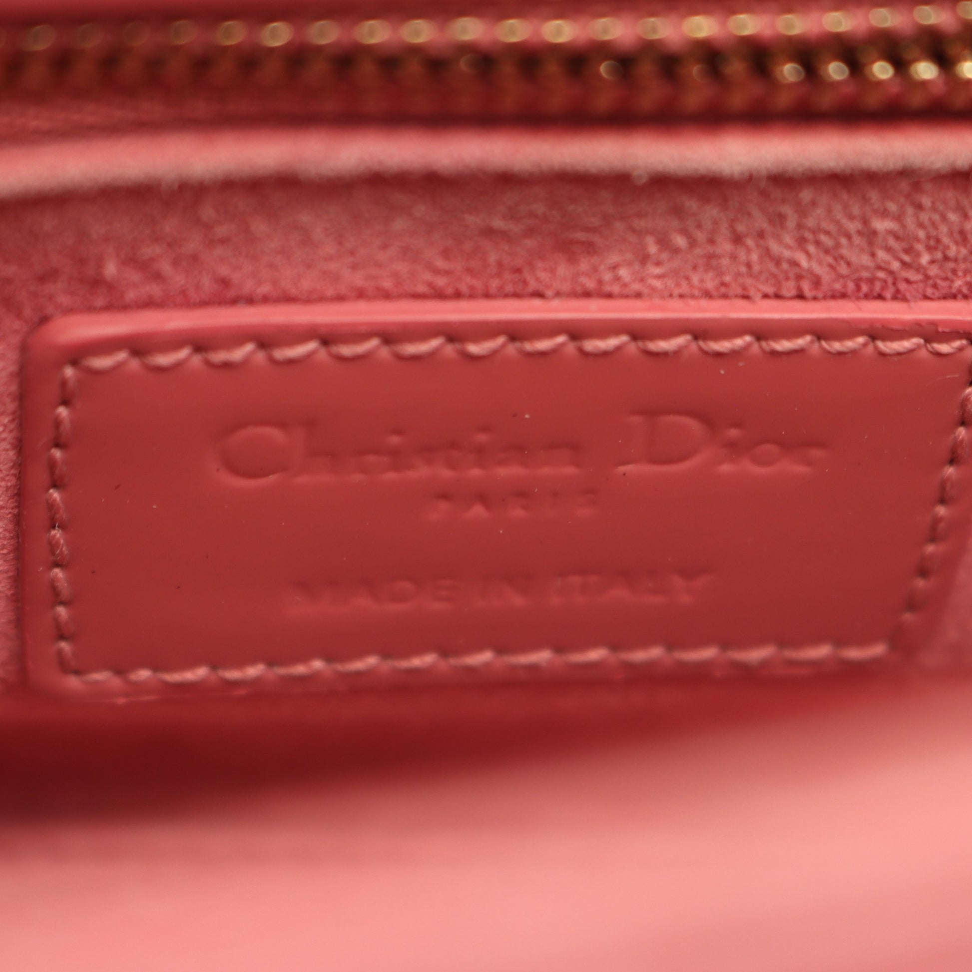 レディディオール ミニ カナージュ 2WAY ハンドバッグ エナメルレザー ピンク クリスチャンディオール バッグ Christian Dior