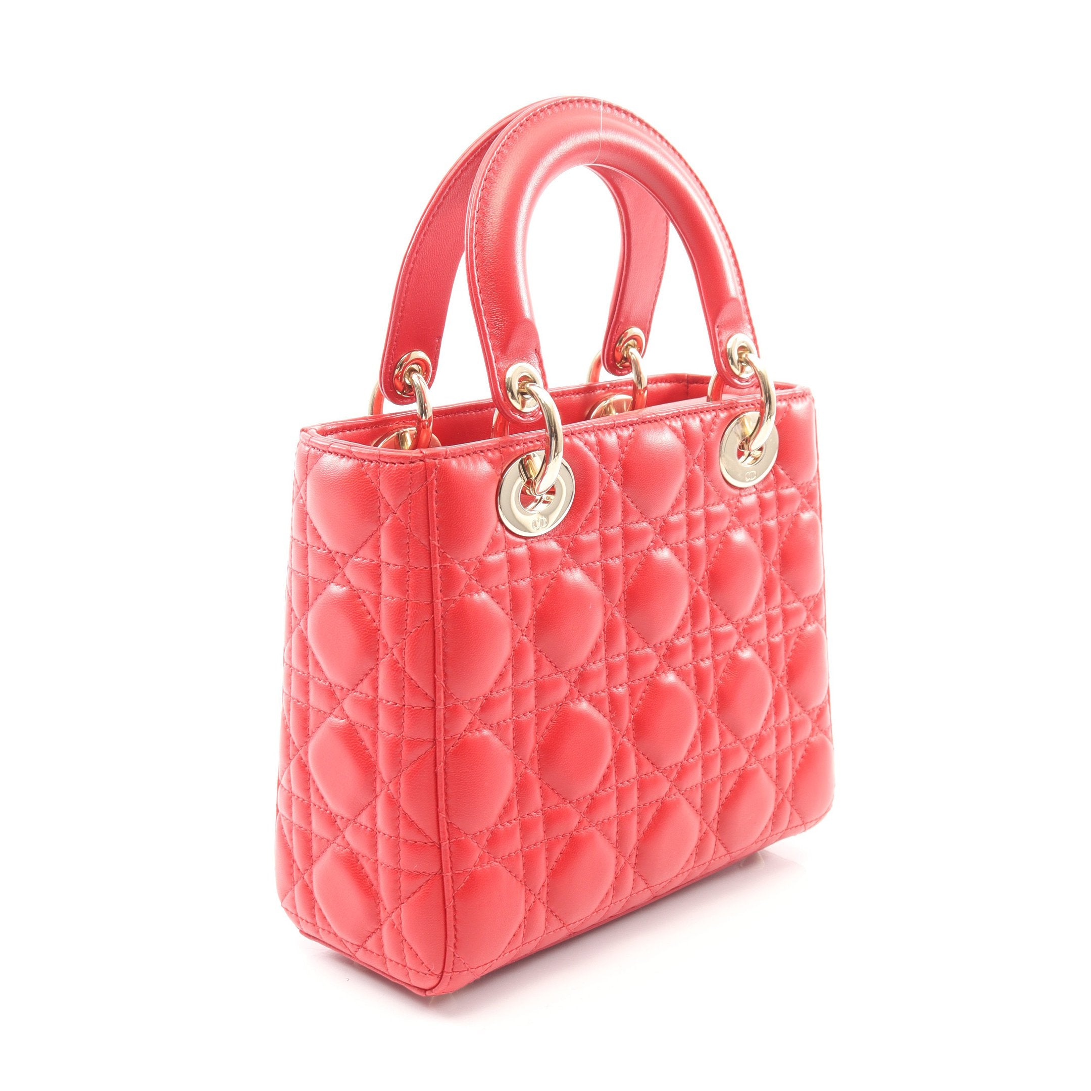 LADY DIOR MY ABCDIOR レディディオール スモール カナージュ 2WAY