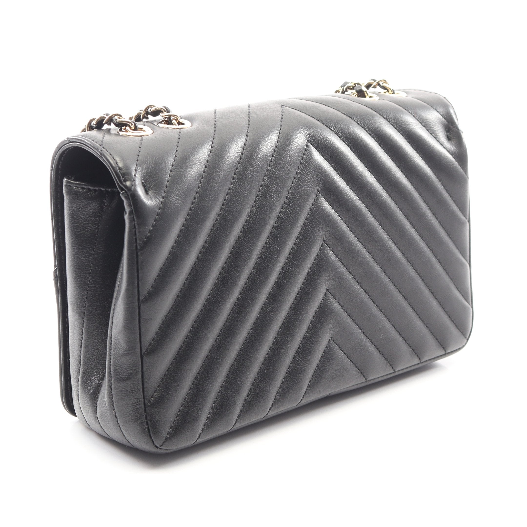 ☆*☆様 CHANEL 鑑定済 ラムスキン Vステッチ シェブロン ココマーク3 CHANEL - シャネル CHANEL シェブロン Vステッチ 2WAY ショルダー