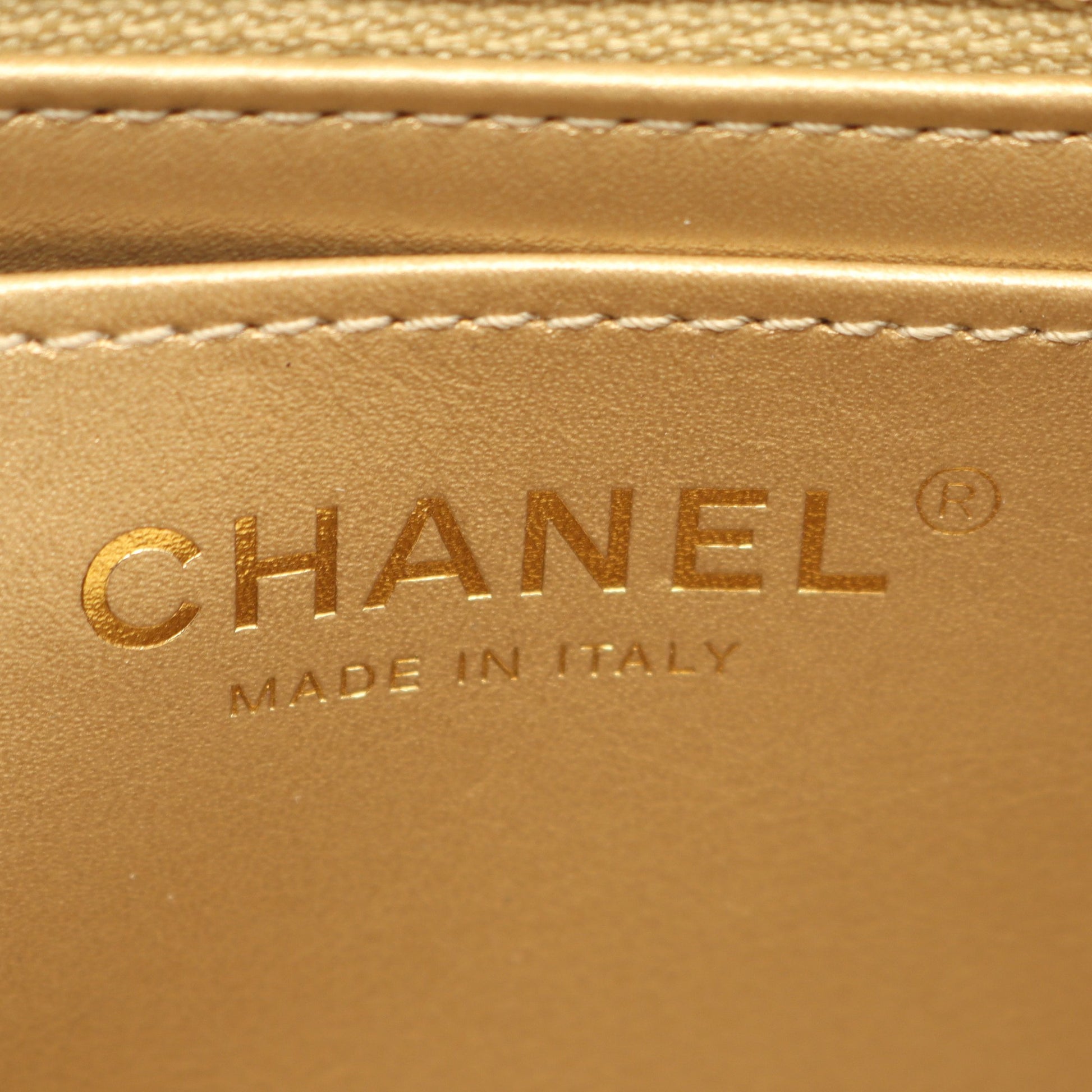 マトラッセ チェーンショルダーバッグ ラムスキン ブルー ゴールド金具 シャネル バッグ CHANEL