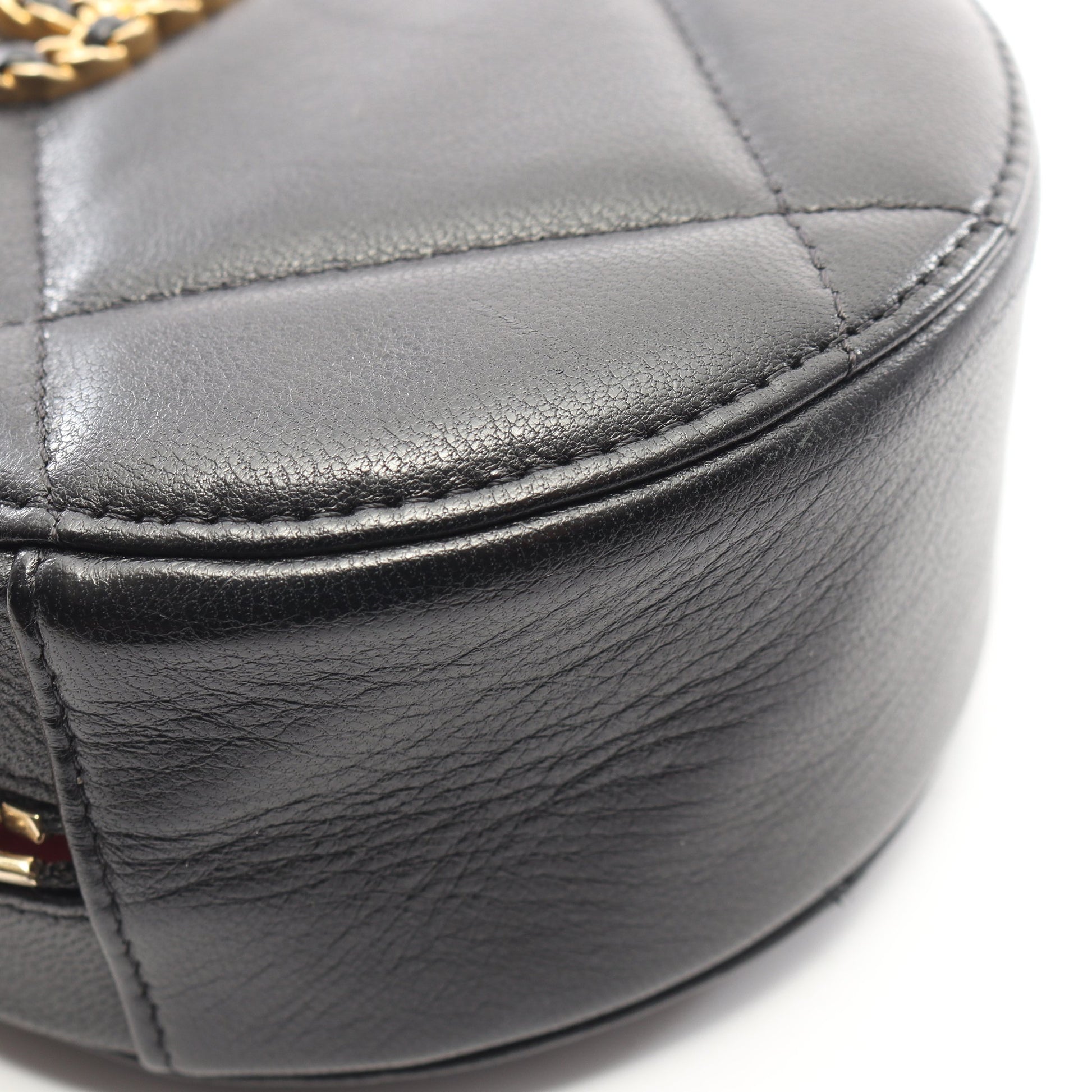 シャネル19 マトラッセ コンビ金具 2WAY チェーンショルダーバッグ ラムスキン ブラック シャネル バッグ CHANEL