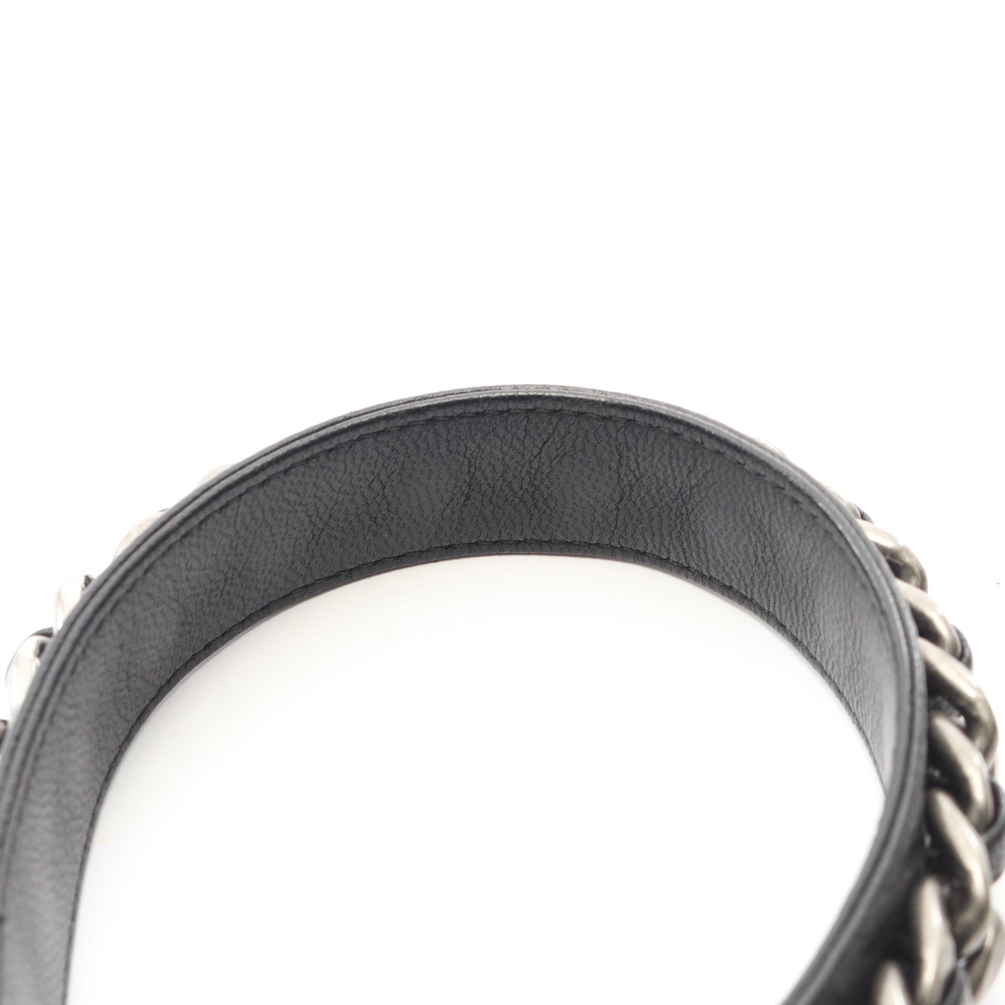 シャネル19 マトラッセ コンビ金具 2WAY チェーンショルダーバッグ ラムスキン ブラック シャネル バッグ CHANEL