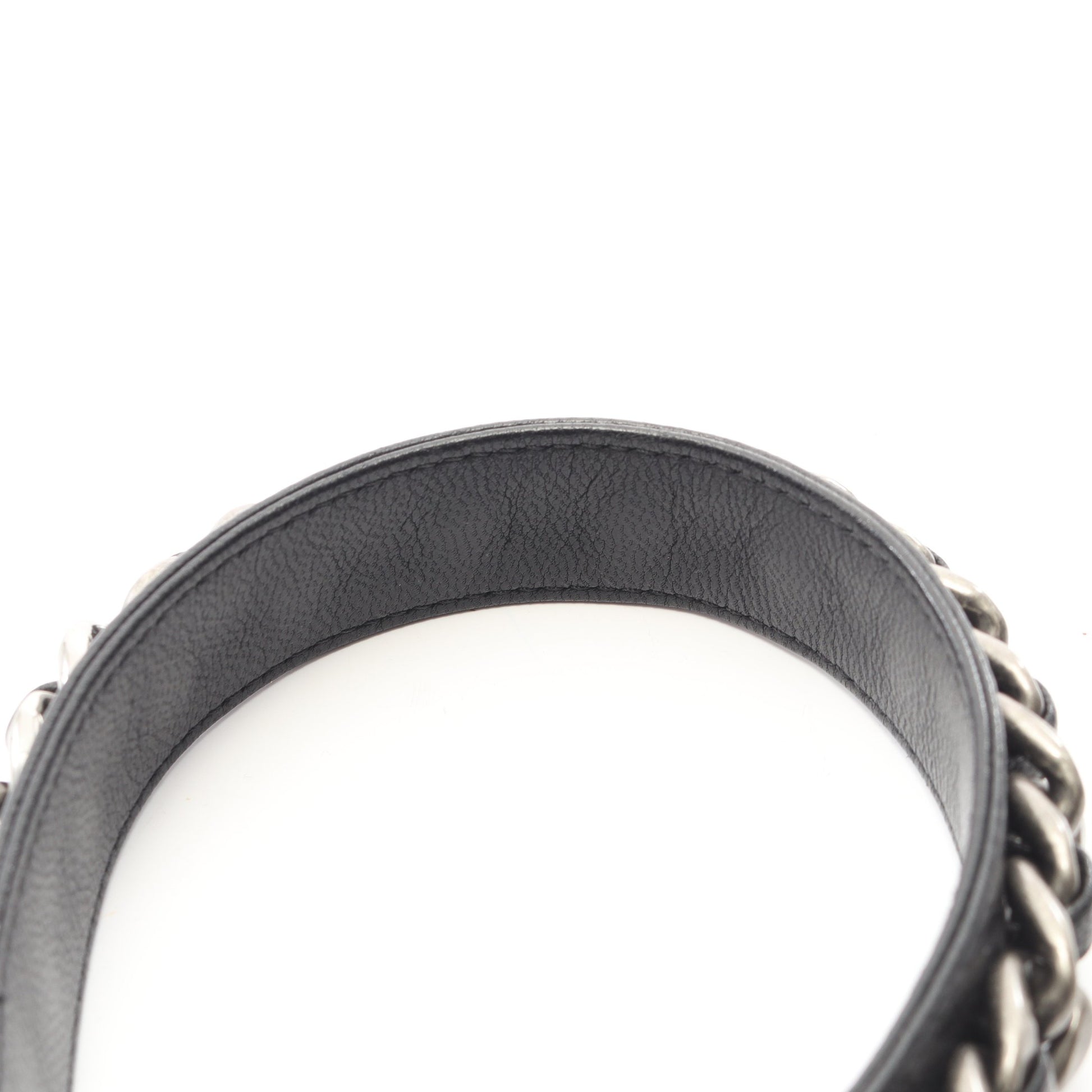 シャネル19 マトラッセ コンビ金具 2WAY チェーンショルダーバッグ ラムスキン ブラック シャネル バッグ CHANEL