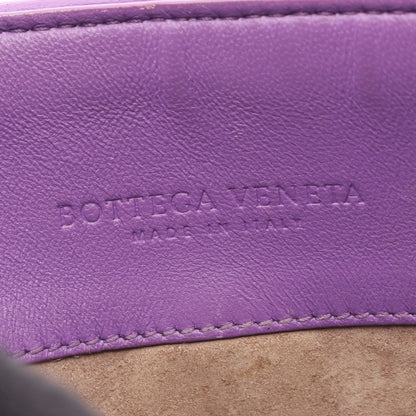 オリンピア イントレチャート チェーンショルダーバッグ レザー パープル ボッテガヴェネタ バッグ BOTTEGA VENETA