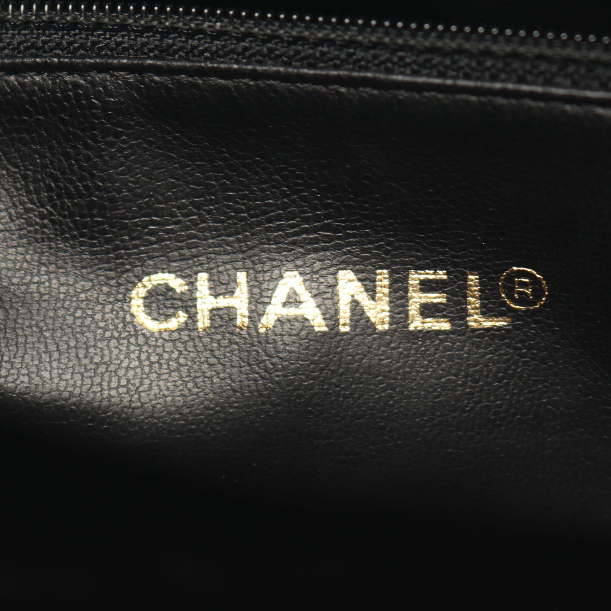 ココマーク チェーンショルダーバッグ チェーントートバッグ キャビアスキン ブラック ゴールド金具 シャネル バッグ CHANEL