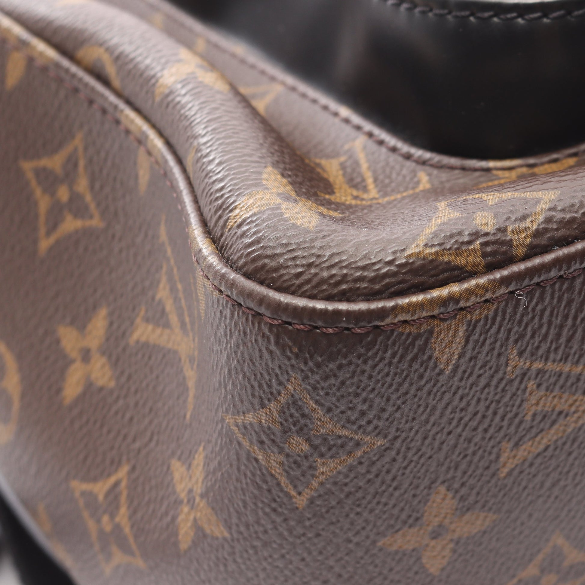 ジョッシュ モノグラムマカサー バックパック リュックサック PVC レザー ブラウン ブラック ルイヴィトン バッグ LOUIS VUITTON