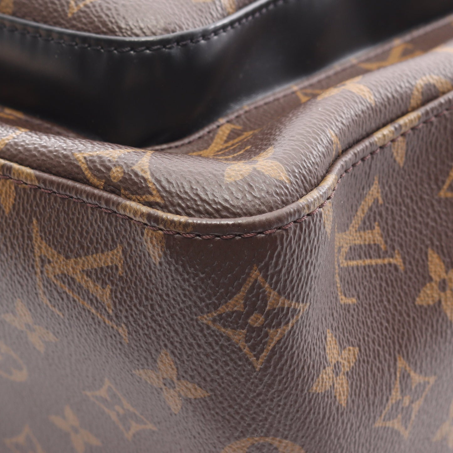 ジョッシュ モノグラムマカサー バックパック リュックサック PVC レザー ブラウン ブラック ルイヴィトン バッグ LOUIS VUITTON