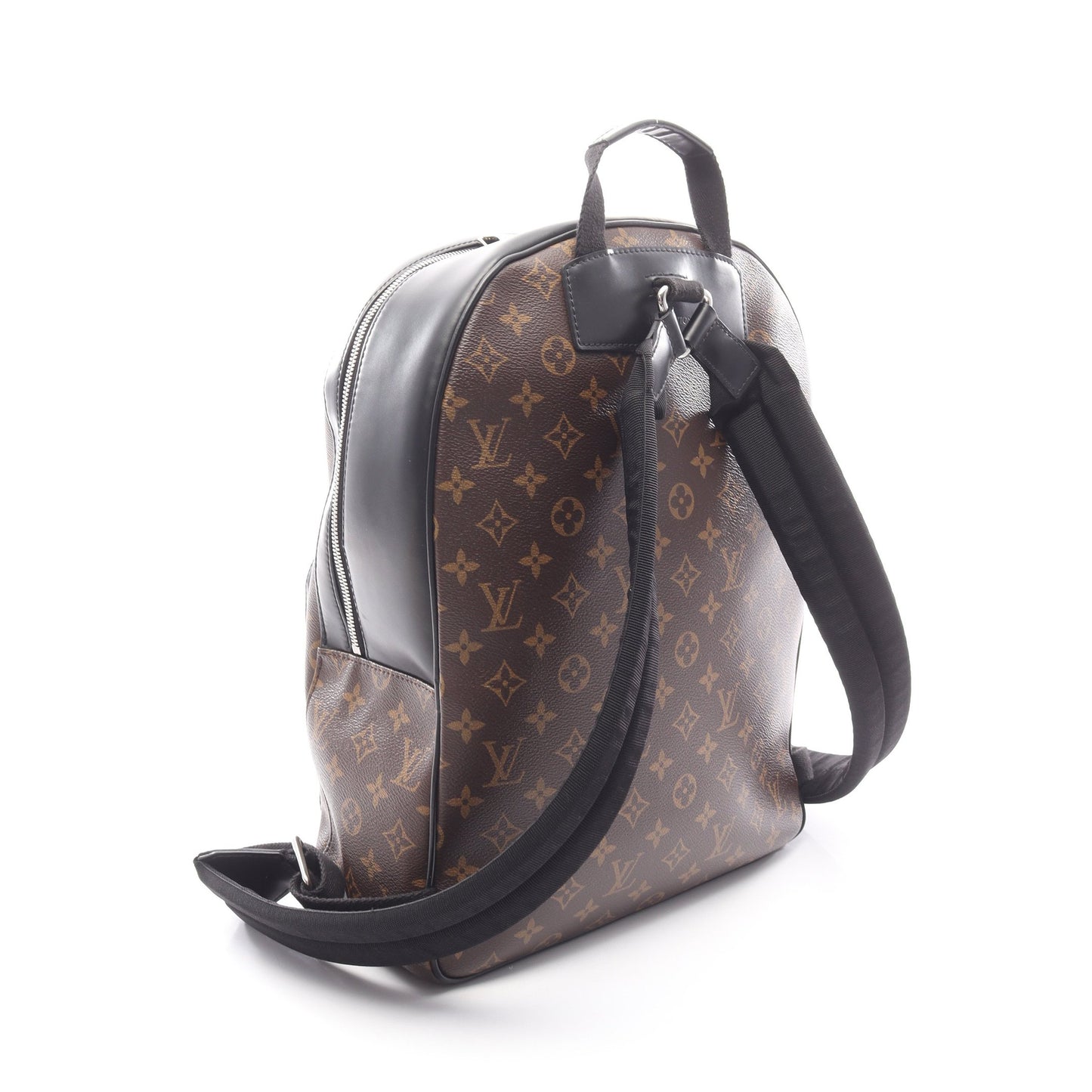 ジョッシュ モノグラムマカサー バックパック リュックサック PVC レザー ブラウン ブラック ルイヴィトン バッグ LOUIS VUITTON