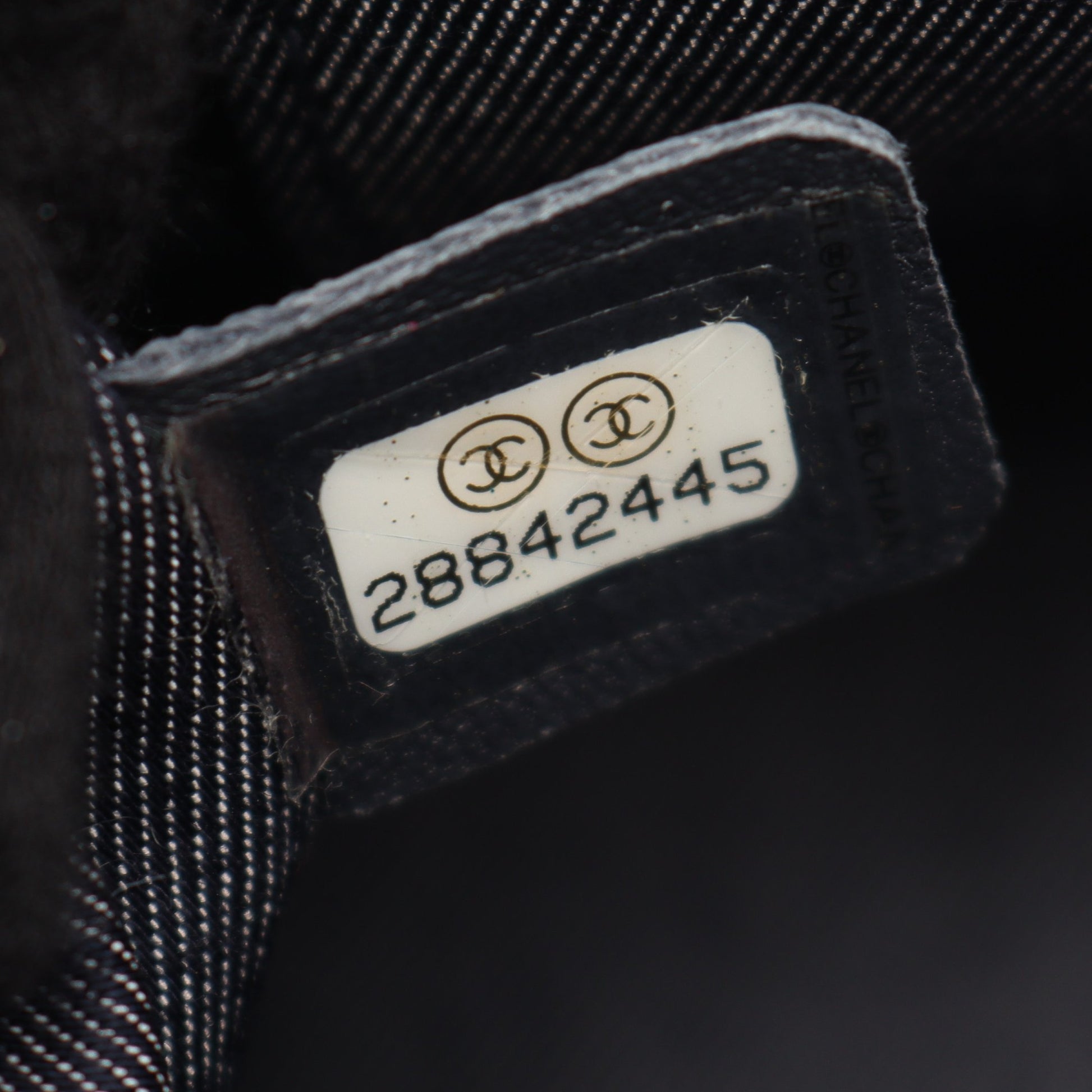 ココマーク 2WAY チェーンショルダーバッグ バニティバッグ ラムスキン ネイビー ゴールド金具 シャネル バッグ CHANEL