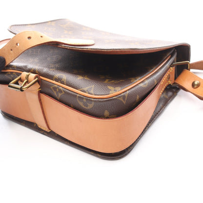 カルトシエールMM モノグラム ショルダーバッグ PVC レザー ブラウン ルイヴィトン バッグ LOUIS VUITTON